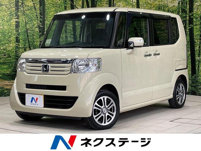 ホンダ Ｎ－ＢＯＸ Ｇ　ＳＳパッケージ　両側電動スライドドア　禁煙車　スマートキー　純正１４インチアルミホイール　純正ＣＤオーディオ　オートエアコン　プライバシーガラス　横滑防止装置　ヘッドライトレベライザー