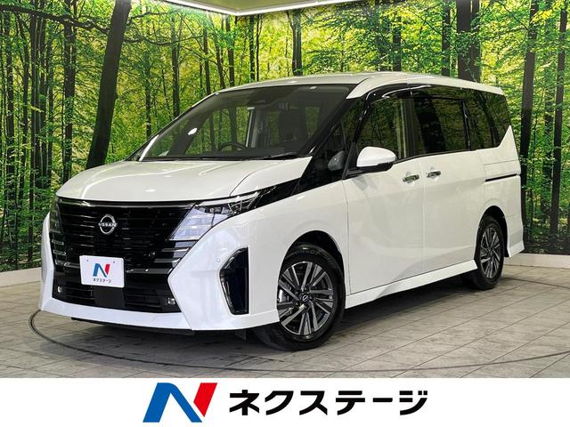 日産 セレナ ハイウェイスターＶ　メーカー１２型ナビ　両側電動ドア　プロパイロット　衝突軽減装置　禁煙車　全周囲カメラ　ＥＴＣ　Ｂｌｕｅｔｏｏｔｈ　ドラレコ　ＬＥＤヘッドライト　ＬＥＤフォグ　レーンキープ　ブラインドスポットモニター