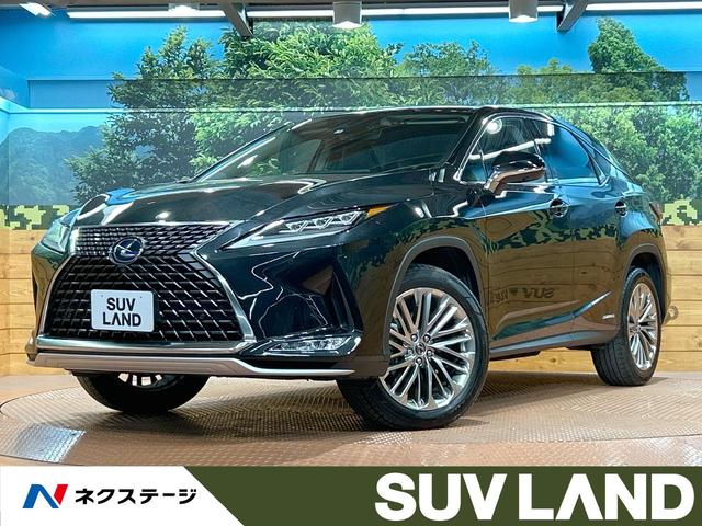 ＲＸ４５０ｈ　バージョンＬ　禁煙車・全周囲カメラ・１２型ナビ・フルセグ・電動リアゲート・クリアランスソナー・レーダークルーズコントロール・ＬＥＤヘッドライト・ブラインドスポットモニター・ドライブレコーダー・ＥＴＣ(1枚目)