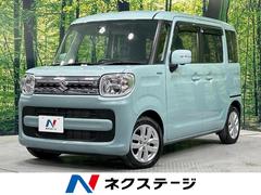 スズキ　スペーシア　ハイブリッドＸ　禁煙車　ＳＤナビ　衝突軽減装置