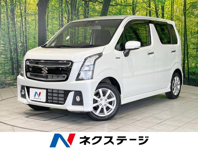 ワゴンＲスティングレー(スズキ) ハイブリッドＸ　４ＷＤ　純正ナビ　バックカメラ　セーフティサポート　ＥＴＣ　Ｂｌｕｅｔｏｏｔｈ 中古車画像