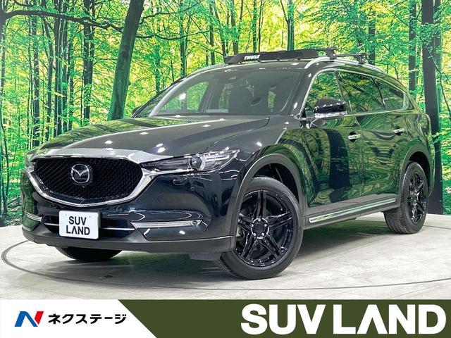 マツダ ＣＸ－８ ＸＤプロアクティブ　４ＷＤ　６人乗り　純正ナビ　全周囲カメラ　ＲＡＹＳ１９ＡＷ　衝突軽減　レーダークルーズ　車線逸脱　電動リアゲート　コーナーセンサー　ルーフレール　寒冷地仕様　ＬＥＤヘッド／フォグ　ＥＴＣ　禁煙車