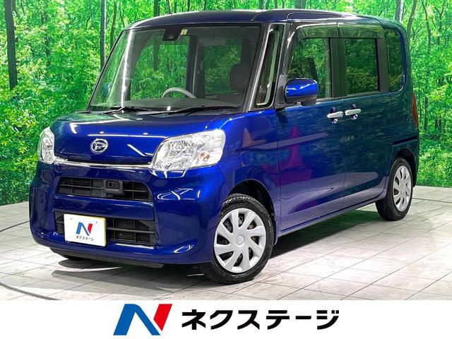 ダイハツ タント Ｘ　ＳＡＩＩ　禁煙車　衝突軽減装置　ナビ　電動スライドドア　ＥＴＣ　プッシュスタート　アイドリングストップ　スマートキー　オートエアコン　電動格納ミラー　運転席側シートリフター