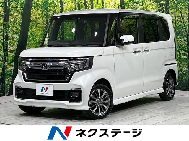 ホンダ Ｎ−ＢＯＸカスタム Ｌ　４ＷＤ　ホンダセンシング　ＳＤナビ