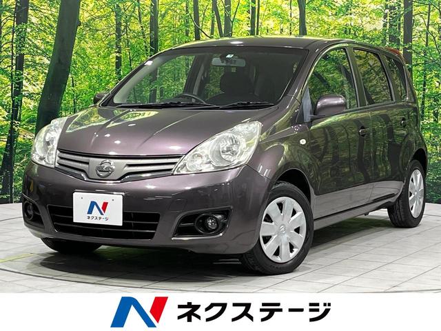 日産 ノート １５Ｇ　プラスナビＨＤＤ　セーフティ　禁煙車　純正ＨＤＤナビ　フォグライト　オートエアコン　スマートキー　オートライト　電動格納ミラー　シートバックテーブル　プライバシーガラス　パワーウィンドウ　盗難防止装置