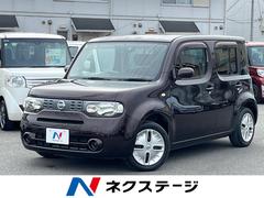 日産　キューブ　１５Ｘ　パーティーレッドセレクション　純正ナビ　ＥＴＣ