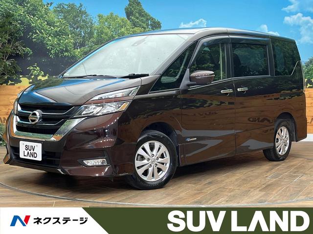 日産 セレナ ハイウェイスター　禁煙車　４ＷＤ　フリップダウンモニター　純正９型ナビ　全周囲カメラ　Ｂｌｕｅｔｏｏｔｈ　プロパイロット　衝突被害軽減装置　両側パワースライドドア　ＬＥＤヘッドライト　オートライト　純正１５インチアルミ