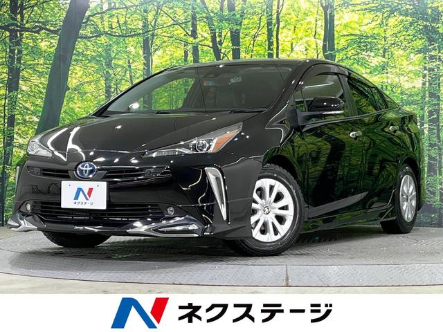 トヨタ プリウス ＳセーフティプラスＩＩ　禁煙車　９インチナビ　バックカメラ　トヨタセーフティ　レーンアシスト　クルーズコントロール　オートハイビーム　ＬＥＤライト　Ｂｌｕｅｔｏｏｔｈ　コーナーセンサー　１００Ｖ電源　フルセグＴＶ　ＥＴＣ