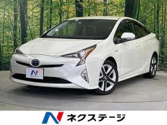 トヨタ　プリウス　Ｓ　禁煙車　純正ナビ　衝突軽減装置