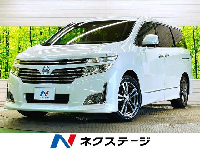 日産 エルグランド ２５０ハイウェイスターアーバンクロム　禁煙車　７人　メーカーナビＴＶ