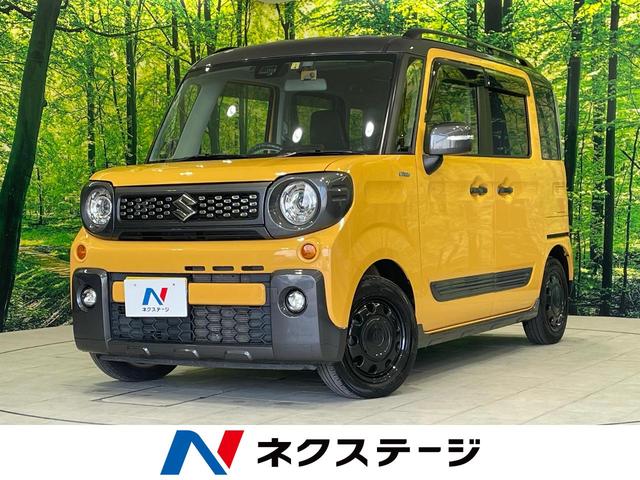 スズキ スペーシアギア ハイブリッドＸＺ　４ＷＤ　禁煙車　ＳＤナビ