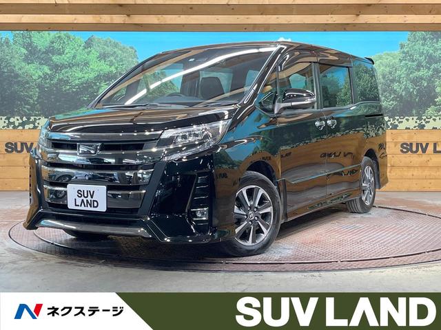 トヨタ ノア Ｓｉ　ダブルバイビーＩＩ　両側電動スライド　セーフティセンス　禁煙車　純正９型ナビ　バックカメラ　ＥＴＣ　Ｂｌｕｅｔｏｏｔｈ　ドライブレコーダー　ハーフレザーシート　ＬＥＤヘッド　ＬＥＤフォグ　クルーズコントロール