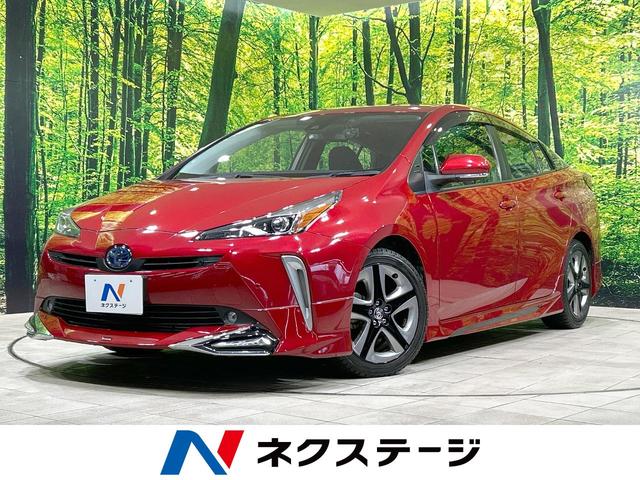 トヨタ プリウス Ｓツーリングセレクション　禁煙車　モデリスタエアロ　純正ナビ