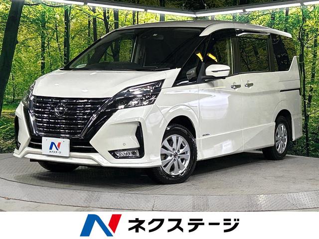 日産 セレナ ハイウェイスターＶ　４ＷＤ　純正ナビ　フリップダウンモニター