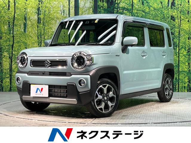 ハスラー ハイブリッドＸ　禁煙車　衝突軽減装置　純正９型ナビ　全周囲カメラ　シートヒーター　ＥＴＣ　Ｂｌｕｅｔｏｏｔｈ　ＬＥＤヘッドライト　ＬＥＤフロントフォグライト　純正１５インチアルミホイール　スマートキー　オートライト（1枚目）