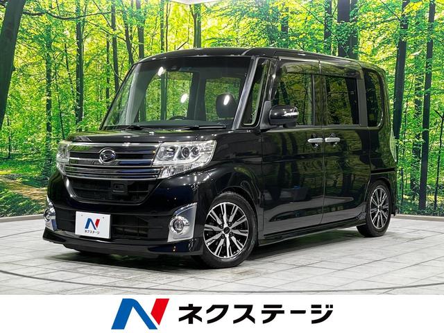 ダイハツ タント カスタムＸ　トップエディションＳＡＩＩ　純正８型ナビ　バックカメラ