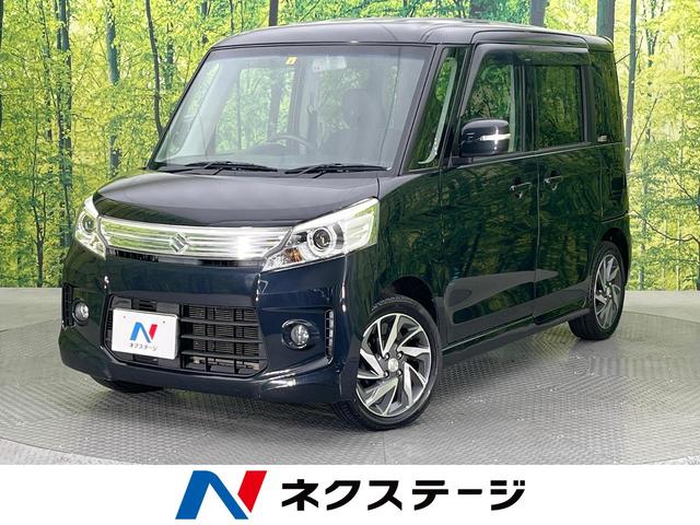 スペーシアカスタム(スズキ) ＴＳ　禁煙車　両側パワースライドドア　フルセグナビ　バックカメラ　ＥＴＣ　スマートキー 中古車画像