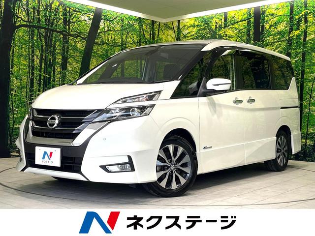 ハイウェイスター　Ｖセレクション　禁煙車　純正９型ナビ　１０．２型フリップダウンモニター　プロパイロット　アラウンドビューモニター　両側パワースライドドア　インテリジェントエマージェンシーブレーキ　リアオートエアコン　ＥＴＣ