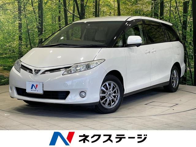 トヨタ エスティマ Ｇ　フローティング９型ナビ　禁煙車　両側電動スライドドア