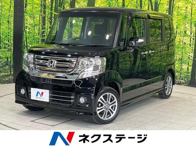 ホンダ Ｎ−ＢＯＸカスタム Ｇ　Ｌパッケージ　禁煙車　ＳＤナビ