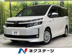 トヨタ　ヴォクシー　ハイブリッドＶ　ＢＩＧ−Ｘ１１型ナビ　後席モニター　両側電動スライド