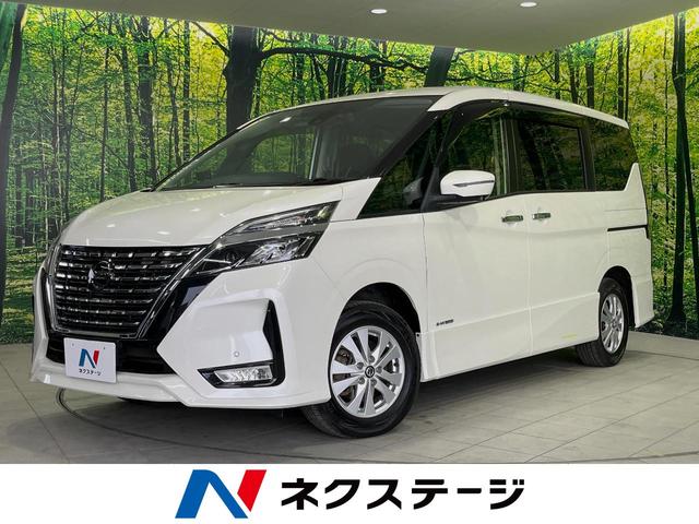 セレナ(日産) ハイウェイスターＶ　４ＷＤ　フリップダウンモニター　インテリジェントエマージェンシーブレーキ　アラウンドビューモニター　両側パワースライドドア　ＥＴＣ 中古車画像