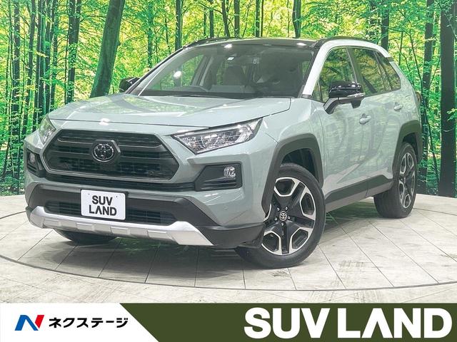 トヨタ ＲＡＶ４ アドベンチャー　禁煙車　サンルーフ　純正９型ナビ