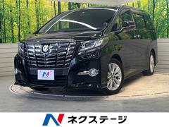 トヨタ　アルファード　２．５Ｓ　フリップダウンモニター　禁煙車　８型ＳＤナビ