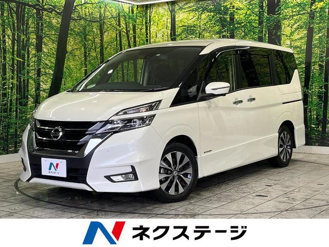 日産 セレナ ハイウェイスター　ＶセレクションＩＩ　純正９型ナビ　後席モニター