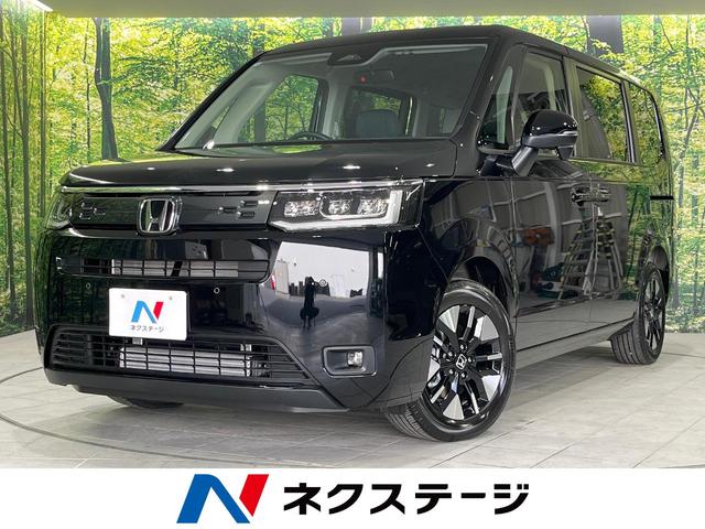 ステップワゴン エアー　登録済未使用車　４ＷＤ　両側電動スライドドア　ホンダセンシング　アダプティブクルーズ　ＬＥＤヘッド　ＬＥＤフォグ　レーンキープアシスト　クリアランスソナー　リアオートエアコン　車線逸脱警報（1枚目）