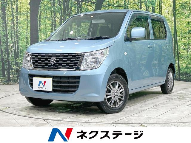 ワゴンＲ ＦＸ　禁煙車　ＳＤナビ　ＥＴＣ　シートヒーター　オートエアコン　アイドリングストップ　ヘッドライトレベライザー　プライバシーガラス　キーレス　電動格納ミラー　ベンチシート　シートアンダーボックス（1枚目）