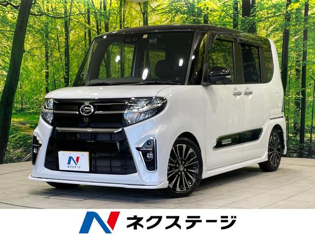 タント(ダイハツ) カスタムＲＳ　４ＷＤ　禁煙車　フローティング９型ナビ　スマートアシスト　両側電動ドア　ハーフレザー 中古車画像