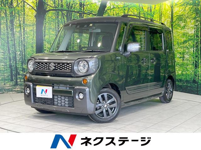 ハイブリッドＸＺ　ターボ　４ＷＤ　メーカー９型ナビ　全周囲カメラ　衝突軽減　両側電動スライド　シートヒーター　アダプティブクルコン　ヘッドアップディスプレイ　Ｂｌｕｅｔｏｏｔｈ　ＥＴＣ　ＬＥＤヘッド＆フォグ　オートハイビーム(1枚目)