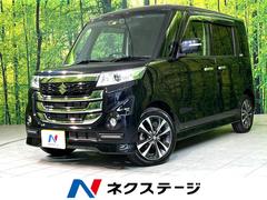 スズキ　スペーシアカスタムＺ　ターボ　４ＷＤ　両側電動スライドドア　ＳＤナビ