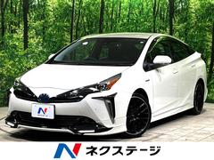 トヨタ　プリウス　Ａツーリングセレクション　ＴＲＤフルエアロ　純正９型ナビ　セーフティセンス