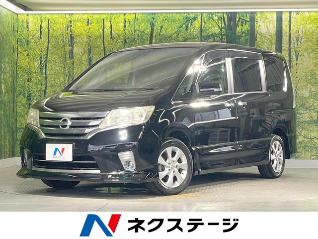 セレナ(日産) ハイウェイスター　Ｓ−ハイブリッド　エアロモード　サイバーナビ　フリップダウンモニター　禁煙車　フルセグ 中古車画像