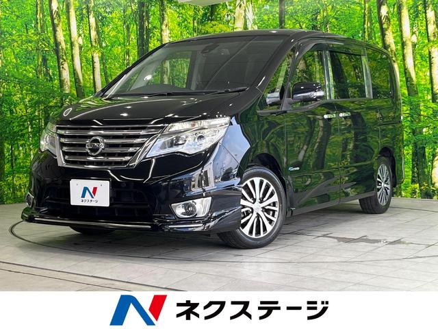 ハイウェイスター　Ｖセレ＋セーフティ　ＳＨＶ　Ａセフ　８インチナビ　全周囲カメラ　両側電動ドア　クルーズコントロール　エマージェンシーブレーキ　フルセグ　Ｂｌｕｅｔｏｏｔｈ　リアオートエアコン　ＬＥＤヘッド　オートライト　オートエアコン　スマートキー