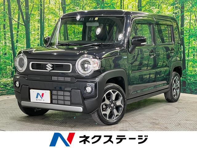 ハイブリッドＸ　４ＷＤ　アダプティブクルーズコントロール　スズキセーフティサポート　シートヒーター　ダウンヒルアシスト　車線逸脱警報　アイドリングストップ　ＬＥＤヘッドライト　純正１５インチアルミホイール(1枚目)