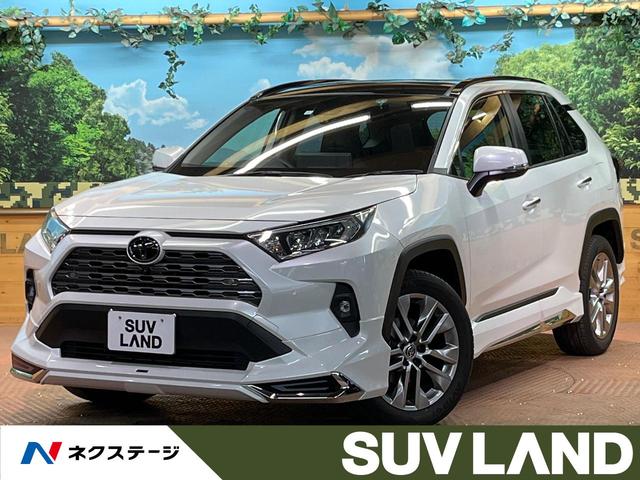 ＲＡＶ４(トヨタ) Ｇ　Ｚパッケージ　モデリスタエアロ　大型サンルーフ　純正１０型ナビ　全周囲カメラ　トヨタセーフティーセンス 中古車画像