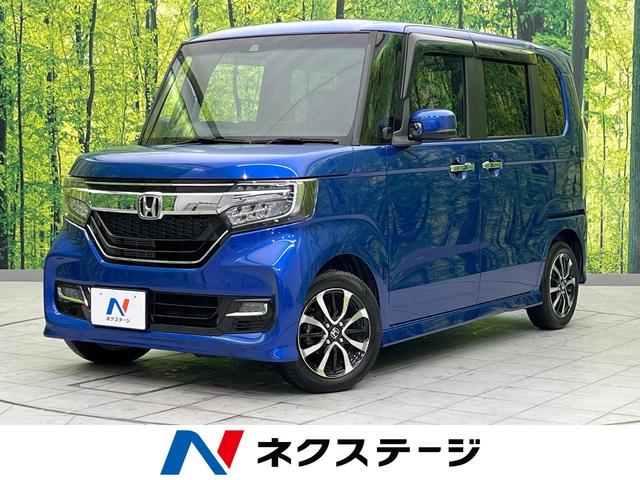 ホンダ Ｎ−ＢＯＸカスタム Ｇ　Ｌホンダセンシング　禁煙車　純正ナビ