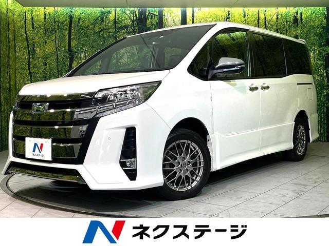 トヨタ ノア ハイブリッドＳｉ　ダブルバイビーＩＩ　アルパインナビ　セーフティセンス　禁煙車　両側電動スライドドア　寒冷地仕様　バックカメラ　Ｂｌｕｅｔｏｏｔｈ接続　フルセグＴＶ　ＥＴＣ　ＬＥＤヘッドライト　シートヒーター　純正１６インチアルミホイール