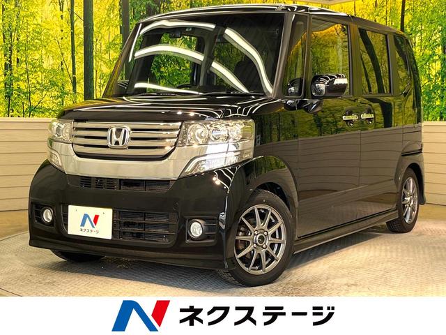 ホンダ Ｎ−ＢＯＸカスタム Ｇ　ターボＳＳパッケージ　両側電動スライドドア　禁煙車