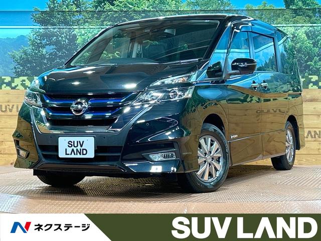 日産 セレナ ｅ－パワー　ハイウェイスターＶ　禁煙車　セーフティＢ　後席モニター　９型ナビフルセグ　プロパイロット　全周囲カメラ　寒冷地仕様　防水シート　シートヒーター　クリアランスソナー　ＬＥＤヘッド　純正１５インチＡＷ　リアオートエアコン