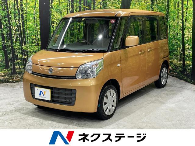 スペーシア(スズキ) Ｘ　禁煙車　両側電動スライド　ＳＤナビ　ＣＤ　スマートキー　オートエアコン 中古車画像