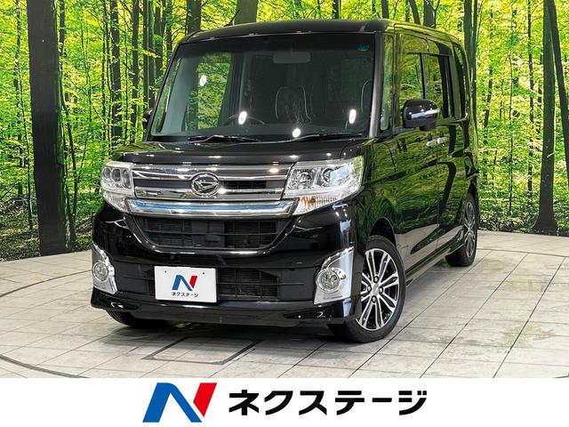 ダイハツ タント カスタムＲＳ　禁煙車　純正８型ナビ　フルセグ