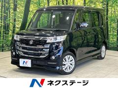 スズキ　スペーシアカスタムＺ　ベースグレード　禁煙車　カロッツェリアナビ　シートヒーター