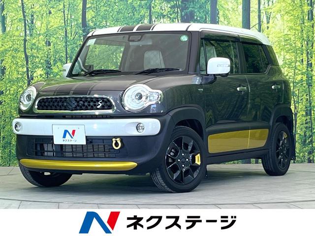 スズキ クロスビー ハイブリッドＭＺ　禁煙車　セーフティサポート　全周囲カメラ　純正８インチナビ　Ｂｌｕｅｔｏｏｔｈ　フルセグ　ＥＴＣ　クルーズコントロール　シートヒーター　スマートキー　ＬＥＤヘッドライト　車線逸脱警報　パドルシフト