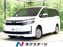 トヨタ　ヴォクシー　ハイブリッドＶ　禁煙車　純正９型ＳＤナビ　両側パワスラ