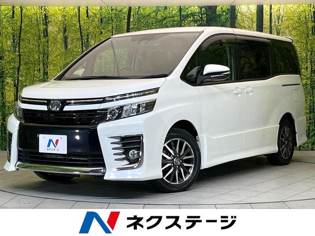 トヨタ ヴォクシー ＺＳ　禁煙車　衝突軽減ブレーキ　ＳＤナビ