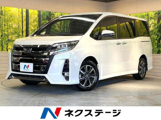 トヨタ ノア Ｓｉ　ダブルバイビーＩＩ　純正１０型ナビ　フリップダウンモニター　両側パワスラ　クルーズコントロール　ＥＴＣ　ＬＥＤヘッドライト　ドライブレコーダー　スマートキー　リアオートエアコン　セーフティセンス　ワンオーナー　禁煙車